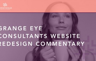 Grange Eye Consultants Website Redesign